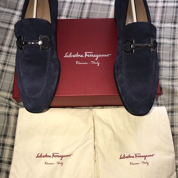 Salvatore Ferragamo Flori Traditional Suede Loafer main image 4